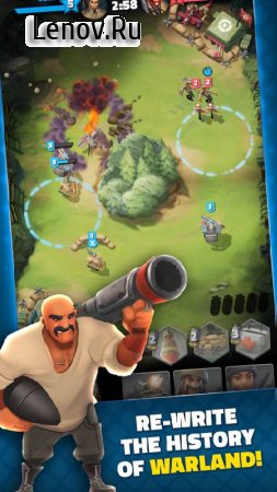 The Warland v 1.6 Мод (No Deploy Cost/Unlimited Bomb Use)