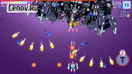 Galaxy Spiral Shooter v 2.1.2 Мод (Free Shopping)