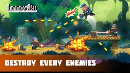 Metal Strike War: Gun Solider Shooting Games v 7.4 Мод (Unlimited Gold/Gem/Shield)