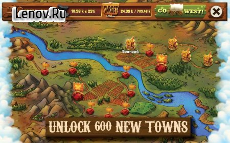 Wild West Idle Tycoon Tap Incremental Clicker Game v 1.16.18 (Mod Money)
