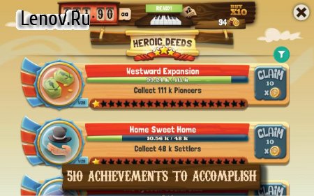 Wild West Idle Tycoon Tap Incremental Clicker Game v 1.16.18 (Mod Money)