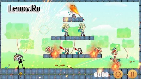 The Archers 3- Stickman Archer v 1.5 Мод (Unlocked)