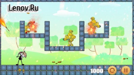 The Archers 3- Stickman Archer v 1.5 Мод (Unlocked)