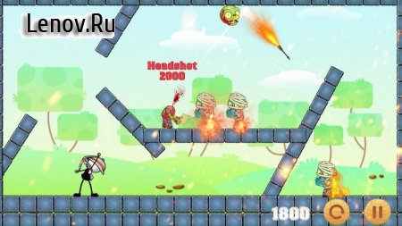 The Archers 3- Stickman Archer v 1.5 Мод (Unlocked)