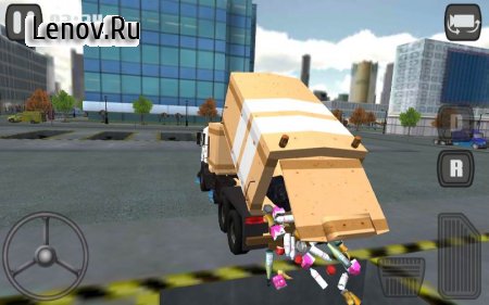 Small City Road Sweeper SIM v 1.5 Мод (Unlocked/Ads-free)