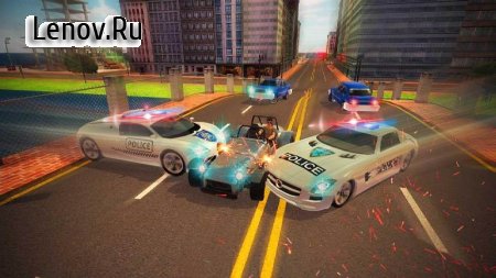 RAID: Police Chase (обновлено v 1.2) (Mod Money/Unlocked)