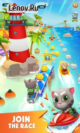 Talking Tom Jetski 2 v 1.5.3.497 Мод (много денег)
