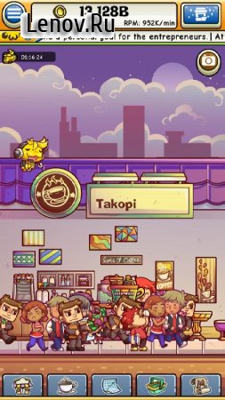 Own Coffee Shop: Idle Game v 4.5.5 Мод (много денег)