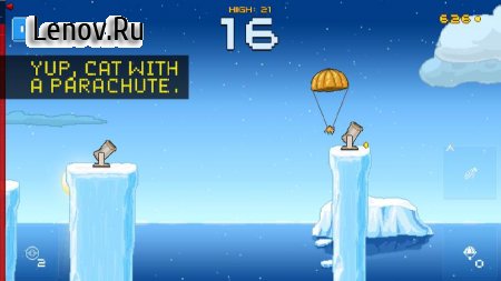 Human Cannonball v 1.1 Мод (Unlimited Parachutes/Flightpaths/Updrafts)