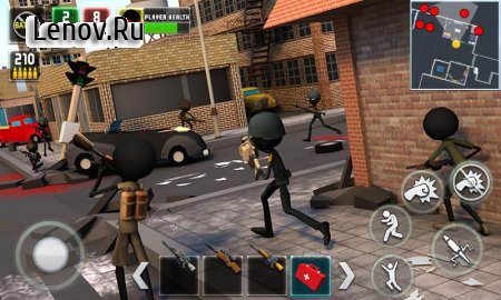 Stickman Royale: World War Battle (обновлено v 1.4) (Mod Money)