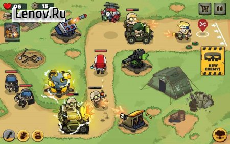 Metal Soldiers TD: Tower Defense v 1.8 (Mod Money)