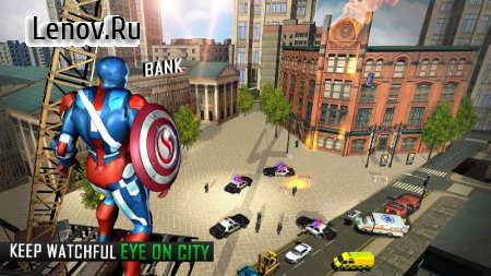 Super Captain Flying Robot City Rescue Mission v 1.1.4 (Mod Money)