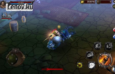 Blood Warrior: RED EDITION v 1.2.3 Мод (High damage/Gold and gems adder & More)