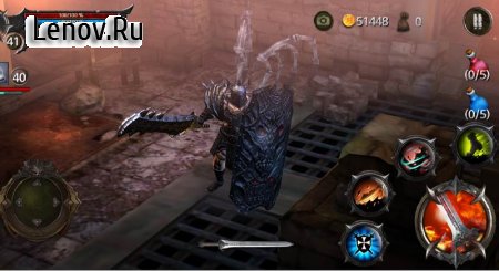 Blood Warrior: RED EDITION v 1.2.3 Мод (High damage/Gold and gems adder & More)