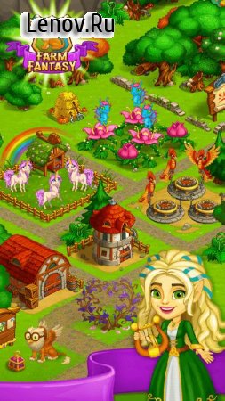Farm Fantasy: Fantastic Day and Happy Magic Beasts v 1.28 Мод (Free Shopping)