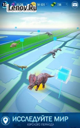 Jurassic World К жизни v 3.18.34 Мод меню