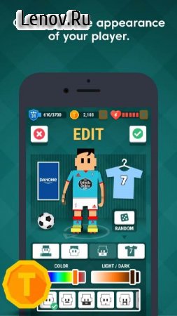 Tiny Striker La Liga - Best Penalty Shootout Game v 1.0.15 (Mod Money)
