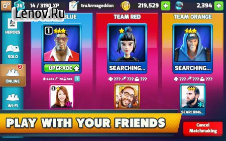 Mayhem Combat - Fighting Game v 1.5.6 Мод (Press back button on Device to Gain 1000 Zaps)