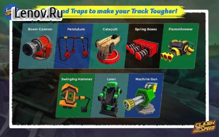 Clash for Speed – Xtreme Combat Racing Game v 1.8 (Mod Money)