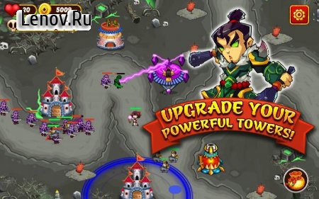 Kingdom of Heroes TD: Evil Rush v 1.1.8 Мод (Unlimited Gems/Stars)