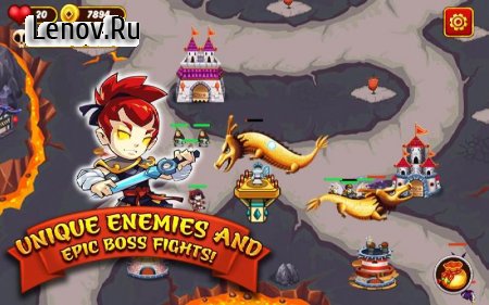 Kingdom of Heroes TD: Evil Rush v 1.1.8 Мод (Unlimited Gems/Stars)