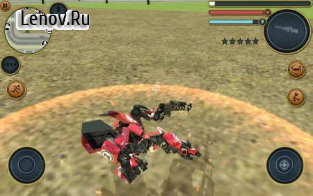 Top Car Robot v 1.0 Мод (Unlimited Everything)