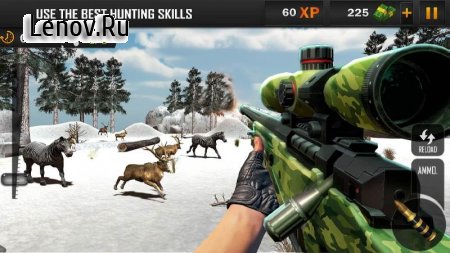 Animal Hunting Sniper Shooter v 1.7 Мод (Free Shopping)