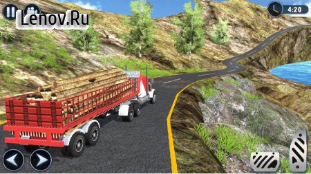 Cargo Truck Driver OffRoad Transport Games v 1.3 Мод (Unlocked)