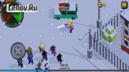 Cube Zombie Hunter v 1.0.3 Мод (Unlimited Gold/Gems)