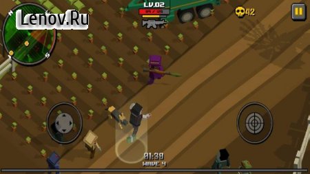 Cube Zombie Hunter v 1.0.3 Мод (Unlimited Gold/Gems)