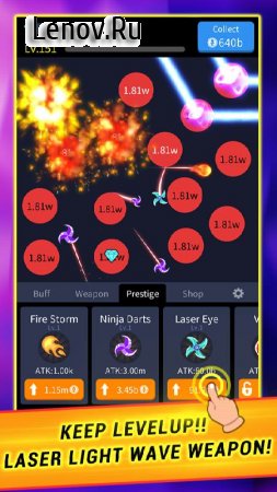 Idle Knife - Simulation&Weapon Evolution v 1.2.8 (Mod Money)