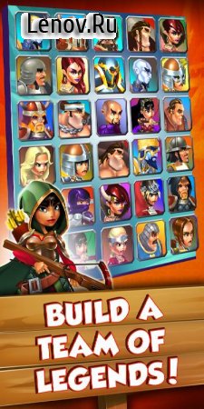 Legacy of Legends - Best Idle RPG v 0.9.3 Мод (High Skill duration for Fireball)