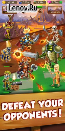 Legacy of Legends - Best Idle RPG v 0.9.3 Мод (High Skill duration for Fireball)