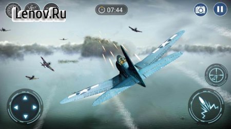 Skyward War - Mobile Thunder Aircraft Battle Games v 1.1.4 Мод (Free Shopping)