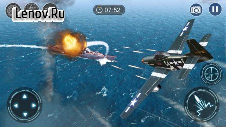 Skyward War - Mobile Thunder Aircraft Battle Games v 1.1.4 Мод (Free Shopping)