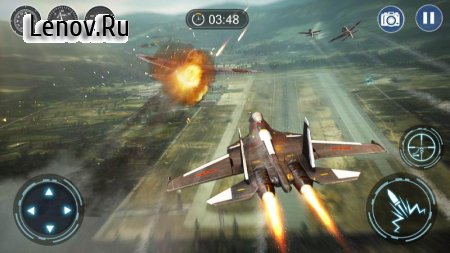 Skyward War - Mobile Thunder Aircraft Battle Games v 1.1.4 Мод (Free Shopping)