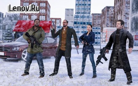 Winter City Shooter Gangster Mafia v 1.0 Мод (Unlimited Money/Bullets)