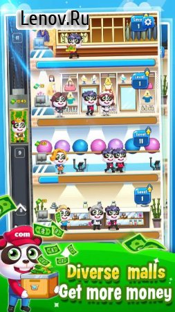 Idle Panda Tycoon v 1.0.27 Мод (Many Coins/Banknotes)
