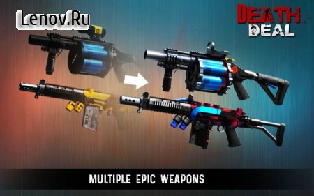 Death Deal: Zombie Shooting Games 2019 v 2.0 Мод (Unlimited gold coins)