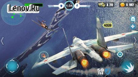 Air Fighter War - New recommended Thunder Shooting v 1.1.2 Мод (Free Shopping)