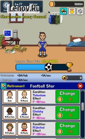 Soccer Star Clicker v 0.1 (Mod Money)