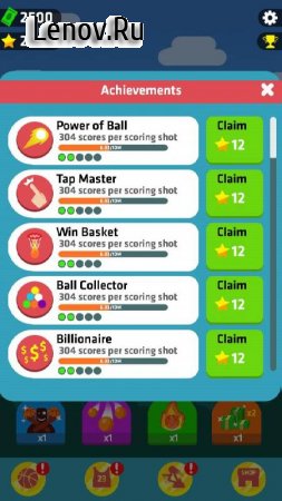Idle Dunk Masters v 1.2.4 Мод (Unlimited Money/Star)