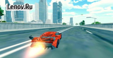 Flying Car 3D v 2.7 Мод (Free Shopping)