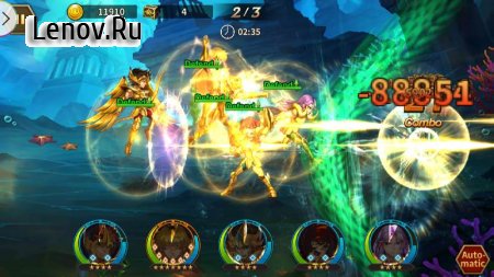 Saint Seiya: Galaxy Spirits v 2.4.2 Mod (GOD MODE/x100 DMG)