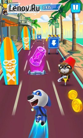 Talking Tom Hero Dash v 25.5.1.10404 (Mod Money)
