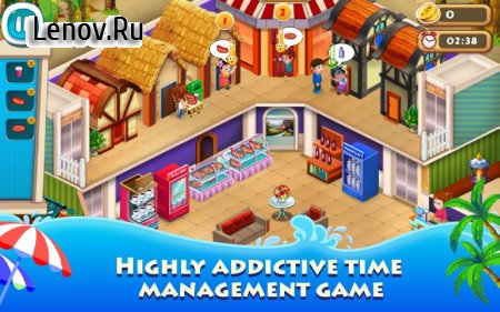 Resort Empire: Hotel Simulation Games v 1.4 Мод (Free Shopping)