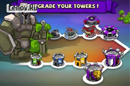 King of Defense Premium v 1.8.108 Мод (Unlimited Gems/EXP Points)