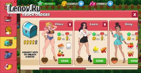 Booty Farm (18+) v 98 Mod (Increasing Coins/Gems/Exp)