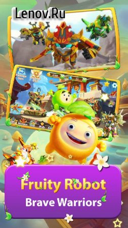 Superhero Fruit 2: Robot Fighting - Future War v 1.0 Мод (Unlimited Gold Coins/Diamonds)