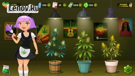 Kush Tycoon: Pot Empire v 3.2.40 Мод (Unlimited Licenses/Gems/Water)